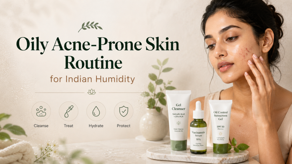 Oily Acne-Prone Skin Routine for Indian Humidity.png