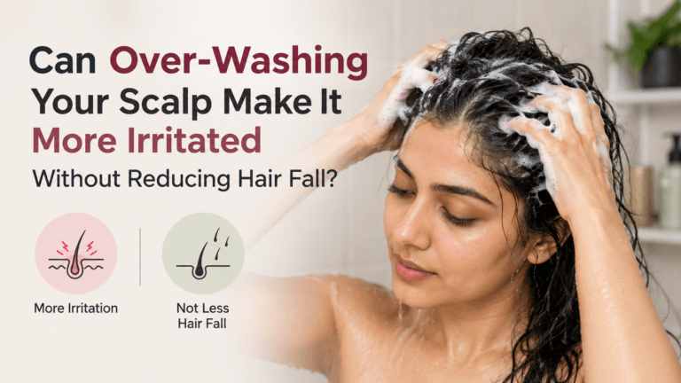 Can Over-Washing Your Scalp Make It More Irritated Without Reducing Hair Fall?