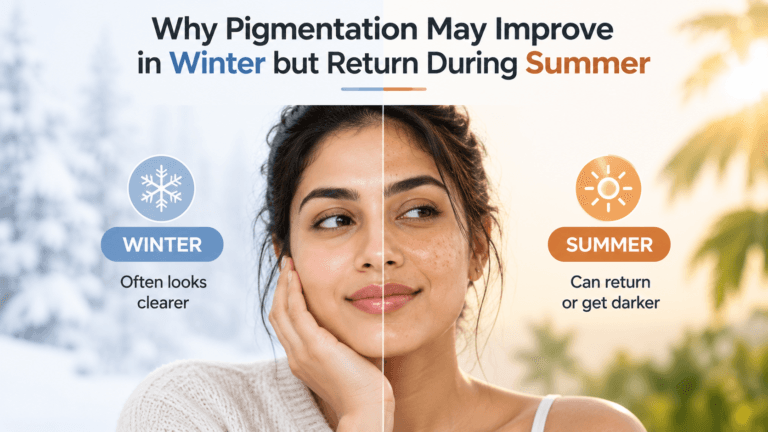 Why Pigmentation May Improve in Winter but Return During Summer